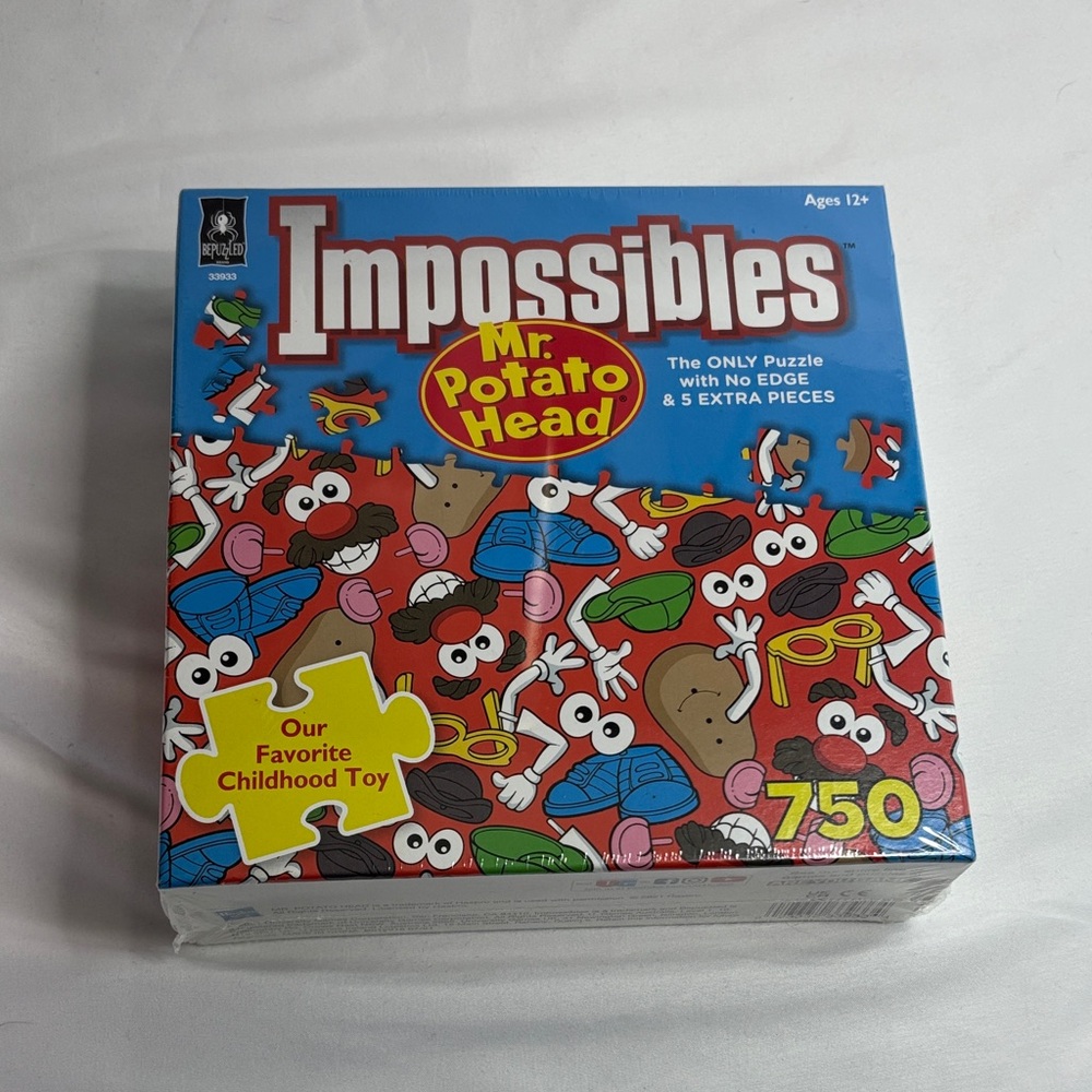 Impossibles Mr. Potato Head Puzzle - Blue and Red
